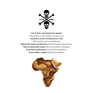 Clan & Bone Canvas Print